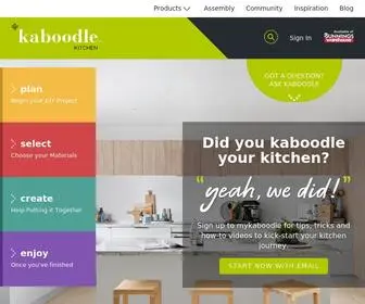 Kaboodle.com.au(Design & Build Your Dream New Kitchen With Kaboodle Australia) Screenshot