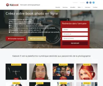 Kabook.fr(Créer un book photo en ligne) Screenshot
