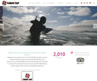 Kabotisurf.com(Kaboti Surf) Screenshot