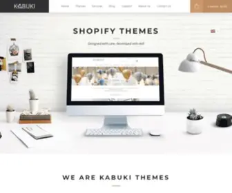 Kabukithemes.com(Premium Shopify Themes) Screenshot