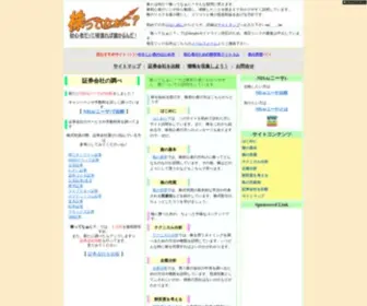 Kabunani.com(レンタルサーバー動作状況) Screenshot