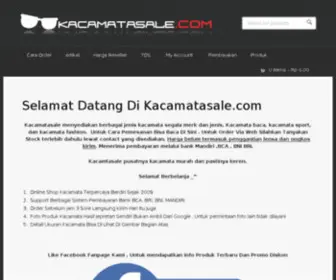 Kacamatasale.com Screenshot
