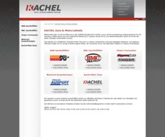 Kachel-Moto.de(KACHEL Auto & Motorradteile) Screenshot