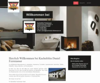 Kachelofen-Feistenauer.de(My site) Screenshot