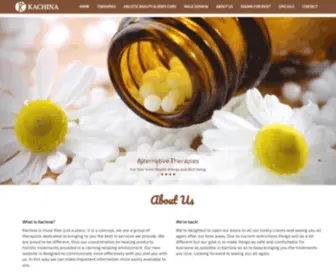 Kachina.ie(Kachina Alternative Health & Beauty Centre) Screenshot