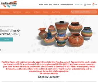 Kachinahouse.com(Wholesale Native American Art) Screenshot