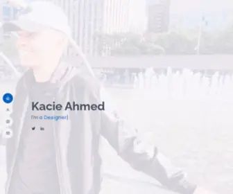 Kacieahmed.com(Kacie's Website) Screenshot