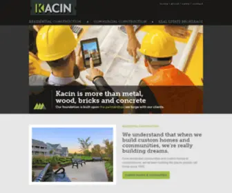 Kacin.com(Kacin Companies) Screenshot