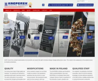 KacPerek.com.pl(Technika napędowa) Screenshot