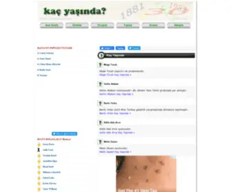Kacyasinda.info(Kaç) Screenshot