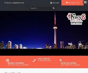 Kacyc.ca(kacyc) Screenshot