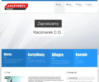 Kaczmarek-Pleszew.com.pl(Kaczmarek Kotły Pleszew Kotły Pleszew) Screenshot