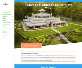 Kadampacenter.org(Kadampa Meditation Center New York) Screenshot