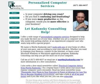 Kadansky.com(Kadansky Consulting Inc) Screenshot