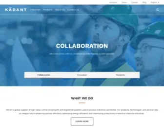 Kadant.com(Kadant Inc) Screenshot