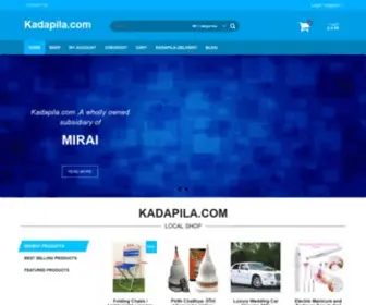 Kadapila.com(Online Store) Screenshot