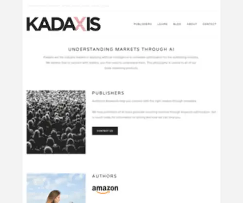 Kadaxis.com(Kadaxis) Screenshot