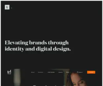 Kadeau.co(A branding and web design studio) Screenshot