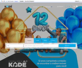 Kademeuimovel.com.br(Imobiliária) Screenshot