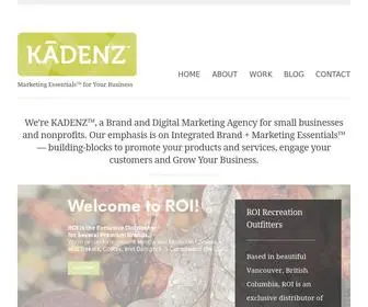 Kadenzbrand.com(For Your BusinessKADENZ) Screenshot