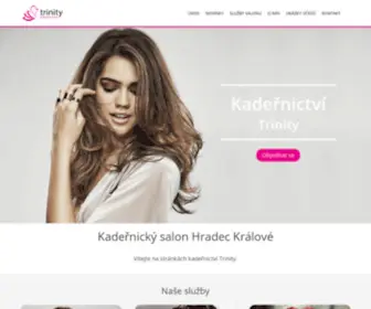 Kadernictvi-Trinity.cz(Kadeřnický salon Trinity) Screenshot