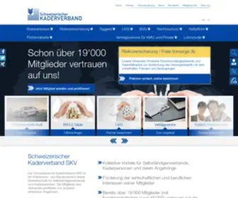 Kaderverband.ch(Schweizerischer Kaderverband) Screenshot