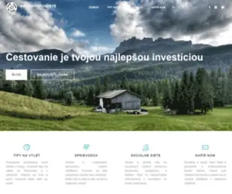 Kadetadeposvete.sk(Kade tade po svete) Screenshot