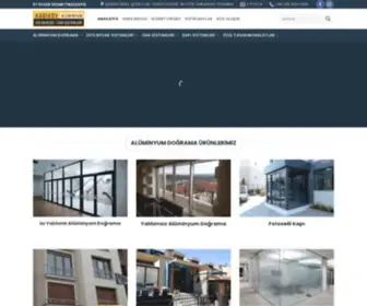 Kadikoyaluminyum.com(Alüminyum Doğrama) Screenshot