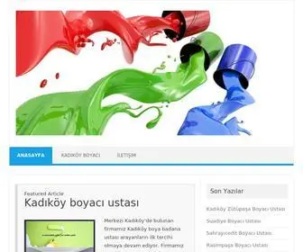 Kadikoyboyaciustasi.com(Kadıköy) Screenshot