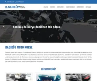 Kadikoymotokurye.com(Kadıköy Moto Kurye) Screenshot