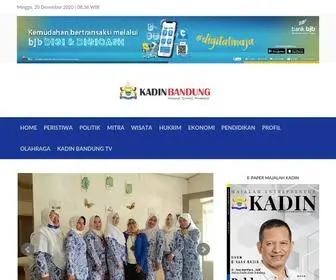 Kadinbandung.com(KADIN KOTA BANDUNG) Screenshot