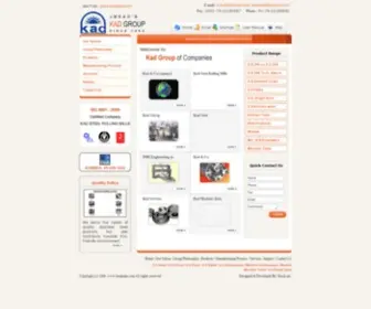 Kadindia.com(KAD Group of Companies) Screenshot