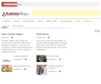 Kadinlarblogu.net(Kadınlar) Screenshot