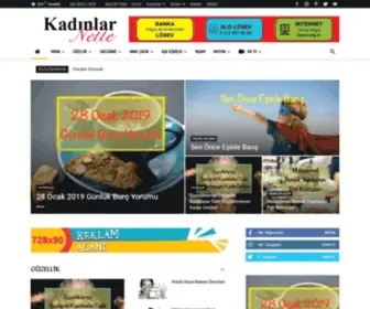 Kadinlarnette.com(Kadın ve Yaşam Portalı) Screenshot