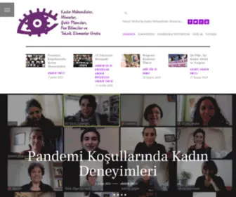 Kadinmuhendisler.org(Kadın Mühendisler) Screenshot