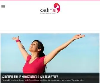 Kadinsi.net(Kadınsı Blog) Screenshot