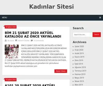 Kadinsite.com(Kadınlar Sitesi) Screenshot