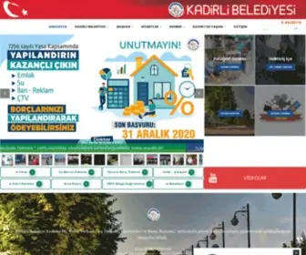 Kadirli.bel.tr(Mustafa Mert OLCAR) Screenshot