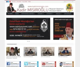 Kadirmisiroglu.com(Kadir Mısıroğlu) Screenshot