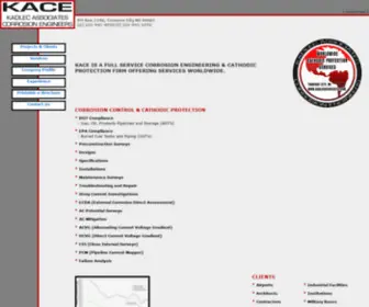 Kadlecassociates.com(KADLEC Associates Corrosion Engineers) Screenshot