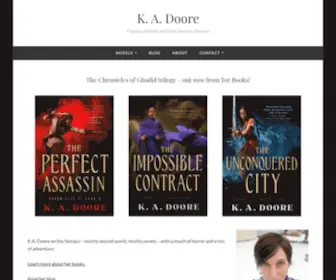 Kadoore.com(The Chronicles of Ghadid trilogy) Screenshot