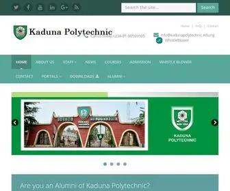 Kadunapolytechnic.edu.ng(Kaduna Polytechnic) Screenshot