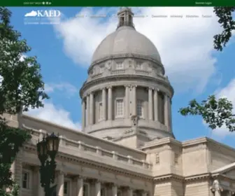 Kaedonline.org(Kentucky Association for Economic Development) Screenshot