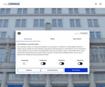 Kaefers-Leihhaus.de(Käfer's) Screenshot