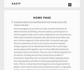 Kaeff.ru(Kaeff) Screenshot