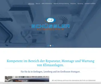 Kaelte-Klima-Gerlingen.de(Die Profis für Reparatur) Screenshot
