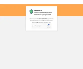 Kaeltebau.ch(Kältebau AG) Screenshot