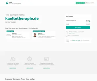 Kaeltetherapie.de(kaeltetherapie) Screenshot