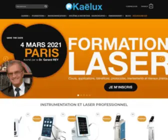 Kaelux.com(Achat et location d'instruments dentaires pour professionnels) Screenshot