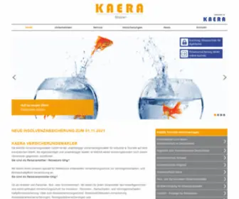 Kaera-Makler.de(KAERA Versicherungsmakler) Screenshot